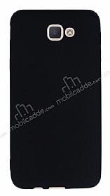 Samsung Galaxy J5 Prime Ultra nce Mat Siyah Silikon Klf