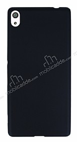 Dafoni Air Slim Sony Xperia XA Ultra Sper nce Mat Siyah Silikon Klf