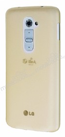 Dafoni Air Slim LG G2 Ultra nce Mat Gold Silikon Klf