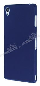 Dafoni Air Slim Sony Xperia Z3 Ultra nce Mat Lacivert Silikon Klf