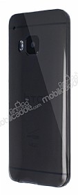 Dafoni Aircraft HTC One M9 Ultra nce effaf Siyah Silikon Klf