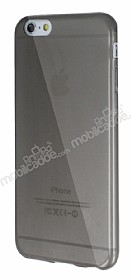 Dafoni Aircraft iPhone 6 Plus / 6S Plus Ultra nce effaf Siyah Silikon Klf