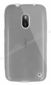 Dafoni Aircraft Nokia Lumia 620 Ultra nce effaf Siyah Silikon Klf