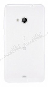 Microsoft Lumia 535 Ultra nce effaf Silikon Klf