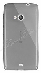 Dafoni Aircraft Microsoft Lumia 535 Ultra nce effaf Siyah Silikon Klf