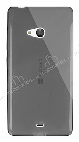 Dafoni Aircraft Microsoft Lumia 540 Ultra nce effaf Siyah Silikon Klf