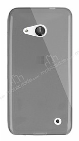 Dafoni Aircraft Microsoft Lumia 550 Ultra nce effaf Siyah Silikon Klf