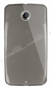 Dafoni Aircraft Motorola Nexus 6 Ultra nce effaf Siyah Silikon Klf