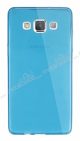 Dafoni Aircraft Samsung Galaxy A3 Ultra nce effaf Mavi Silikon Klf