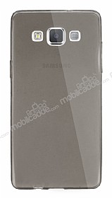 Dafoni Aircraft Samsung Galaxy A5 Ultra nce effaf Siyah Silikon Klf