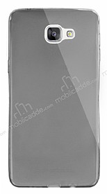 Dafoni Aircraft Samsung Galaxy A9 Ultra nce effaf Siyah Silikon Klf