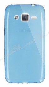 Dafoni Aircraft Samsung Galaxy J2 Ultra nce effaf Mavi Silikon Klf