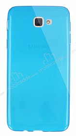 Dafoni Aircraft Samsung Galaxy J5 Prime Ultra nce effaf Mavi Silikon Klf
