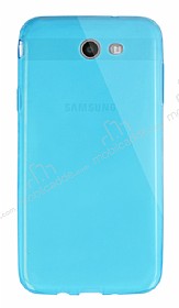 Dafoni Aircraft Samsung Galaxy J7 2017 Ultra nce effaf Mavi Silikon Klf