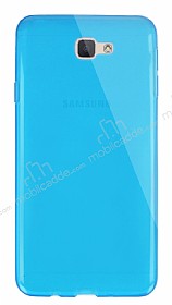 Dafoni Aircraft Samsung Galaxy J7 Prime / J7 Prime 2 Ultra nce effaf Mavi Silikon Klf