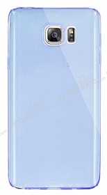 Dafoni Aircraft Samsung Galaxy Note 5 Ultra nce effaf Mavi Silikon Klf