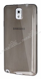Dafoni Aircraft Samsung N9000 Galaxy Note 3 Ultra nce effaf Siyah Silikon Klf