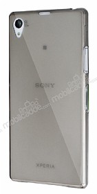 Dafoni Aircraft Sony Xperia Z1 Ultra nce effaf Siyah Silikon Klf