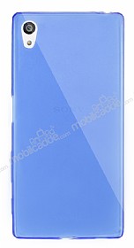 Dafoni Aircraft Sony Xperia Z5 Ultra nce effaf Mavi Silikon Klf