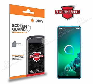 Dafoni Alcatel 3x 2019 Slim Triple Shield Ekran Koruyucu