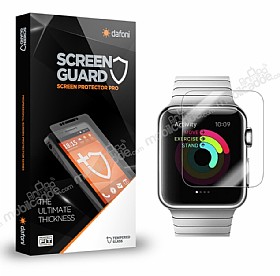 Dafoni Apple Watch Tempered Glass Premium Cam Ekran Koruyucu (42 mm)