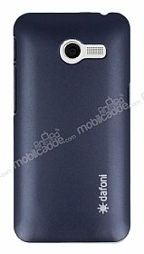 Dafoni Asus ZenFone 4 Metallic Thin Dark Silver Rubber Klf