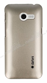 Dafoni Asus ZenFone 4 Metallic Thin Gold Rubber Klf