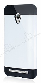 Dafoni Asus Zenfone Go Slim Power Ultra Koruma Beyaz Klf