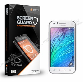 Dafoni Samsung Galaxy J2 Tempered Glass Premium Cam Ekran Koruyucu