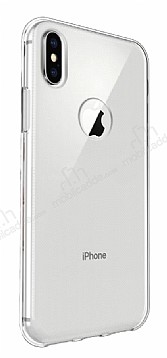 Dafoni Care iPhone X / XS Kamera Korumal effaf Silikon Klf