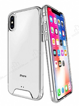 Dafoni Clear Hard iPhone XR Ultra Koruma Klf