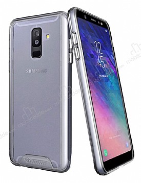 Dafoni Clear Hard Samsung Galaxy A6 Plus 2018 Ultra Koruma Klf