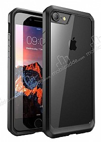 Dafoni Color Side iPhone 7 / 8 Kristal Siyah Klf