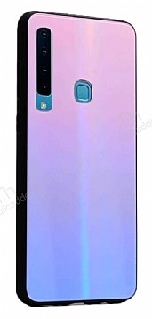 Dafoni Colorful Samsung Galaxy A9 2018 Cam Pembe Klf