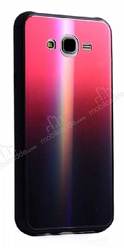 Dafoni Colorful Samsung Galaxy J7 Cam Krmz Klf