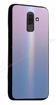 Dafoni Colorful Samsung Galaxy J8 Cam Pembe Klf