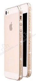 Dafoni Crystal Dream iPhone SE / 5 / 5S Tal effaf Silikon Klf