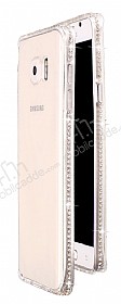 Dafoni Crystal Dream Samsung Galaxy Note 5 Tal effaf Silikon Klf