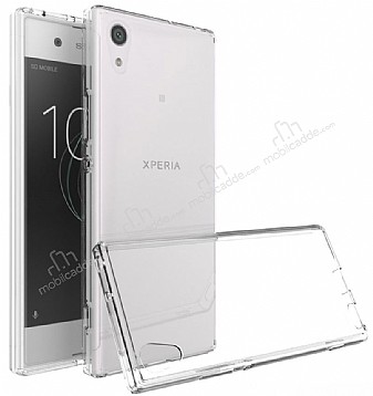 Dafoni Fit Hybrid Sony Xperia XA1 Ultra effaf Kenarl effaf Klf
