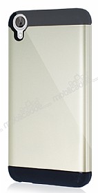 Dafoni HTC Desire 820 Slim Power Ultra Koruma Gold Klf
