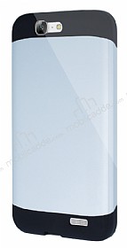 Dafoni Huawei Ascend G7 Slim Power Ultra Koruma Silver Klf