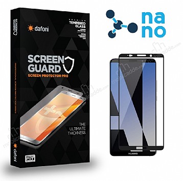 Dafoni Huawei Mate 10 Pro Nano Premium Siyah Ekran Koruyucu