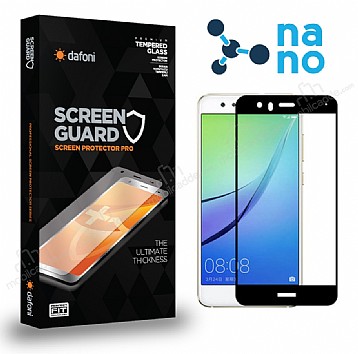 Dafoni Huawei P10 Nano Premium Siyah Ekran Koruyucu