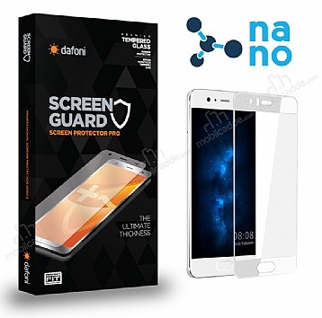 Dafoni Huawei P10 Plus Nano Premium Beyaz Ekran Koruyucu