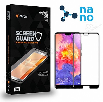 Dafoni Huawei P20 Nano Premium Siyah Ekran Koruyucu