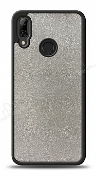 Dafoni Huawei P20 Lite Silikon Kenarl Simli Silver Klf