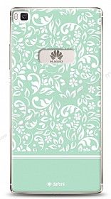 Huawei P8 Green Flower Klf