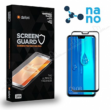 Dafoni Huawei Y9 2019 Full Nano Premium Siyah Ekran Koruyucu