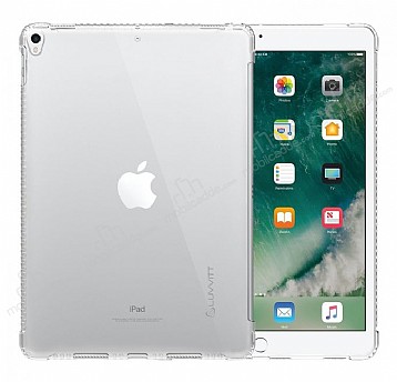 Dafoni Hummer iPad Air 2019 Ultra Koruma Silikon Kenarl effaf Klf