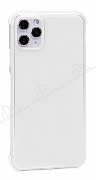 Dafoni Hummer iPhone 11 Pro Max Ultra Koruma Silikon Kenarl effaf Klf